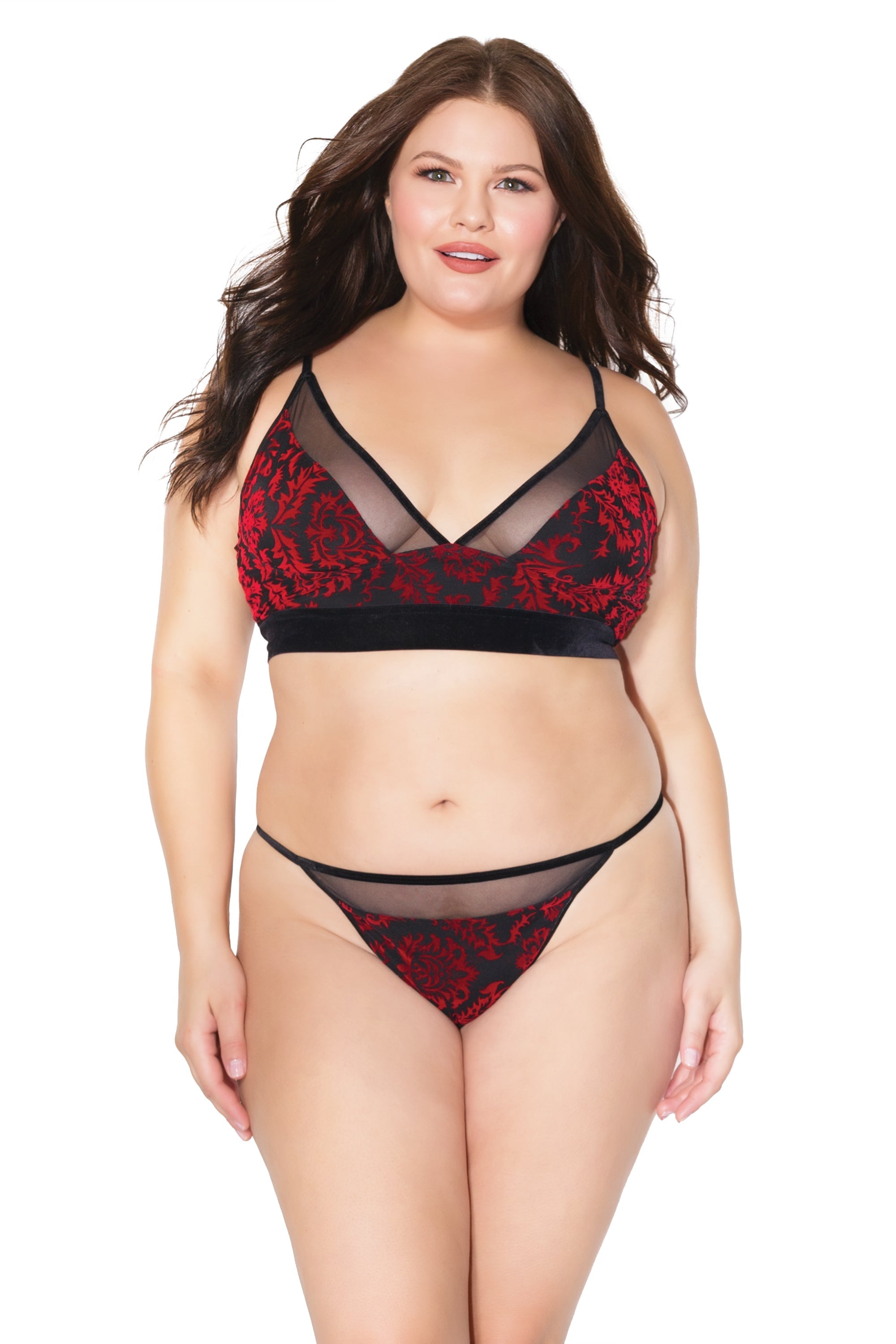 Collection of Yes Queen Bra Set in a gallery layout