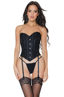 Collection of Midnight Hourglass Corset in a gallery layout