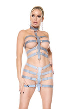 Load image into Gallery viewer, 24218 - Bondage Harness Set - Silver - OS
