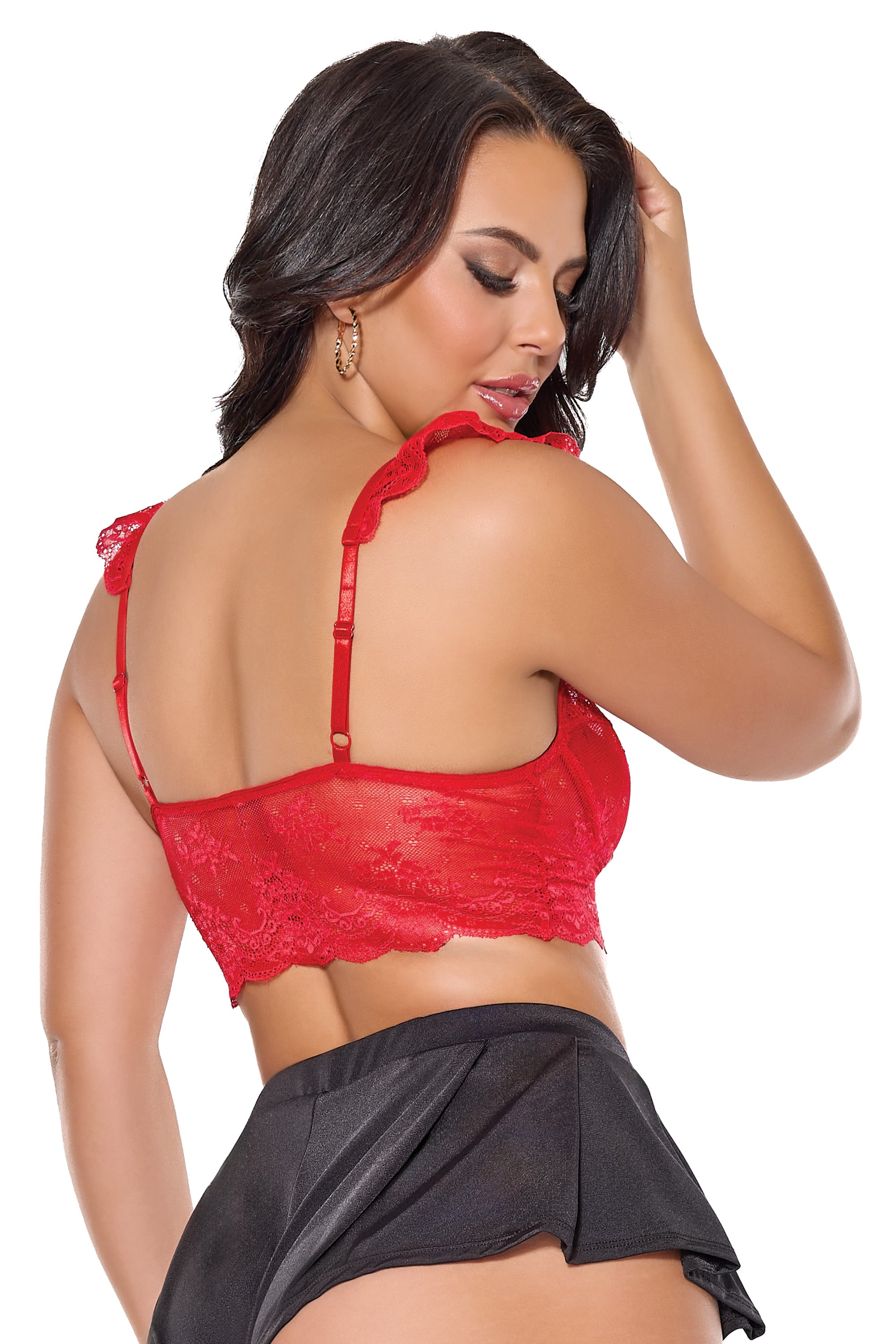 Collection of 24321 - Bralette - Red in a gallery layout