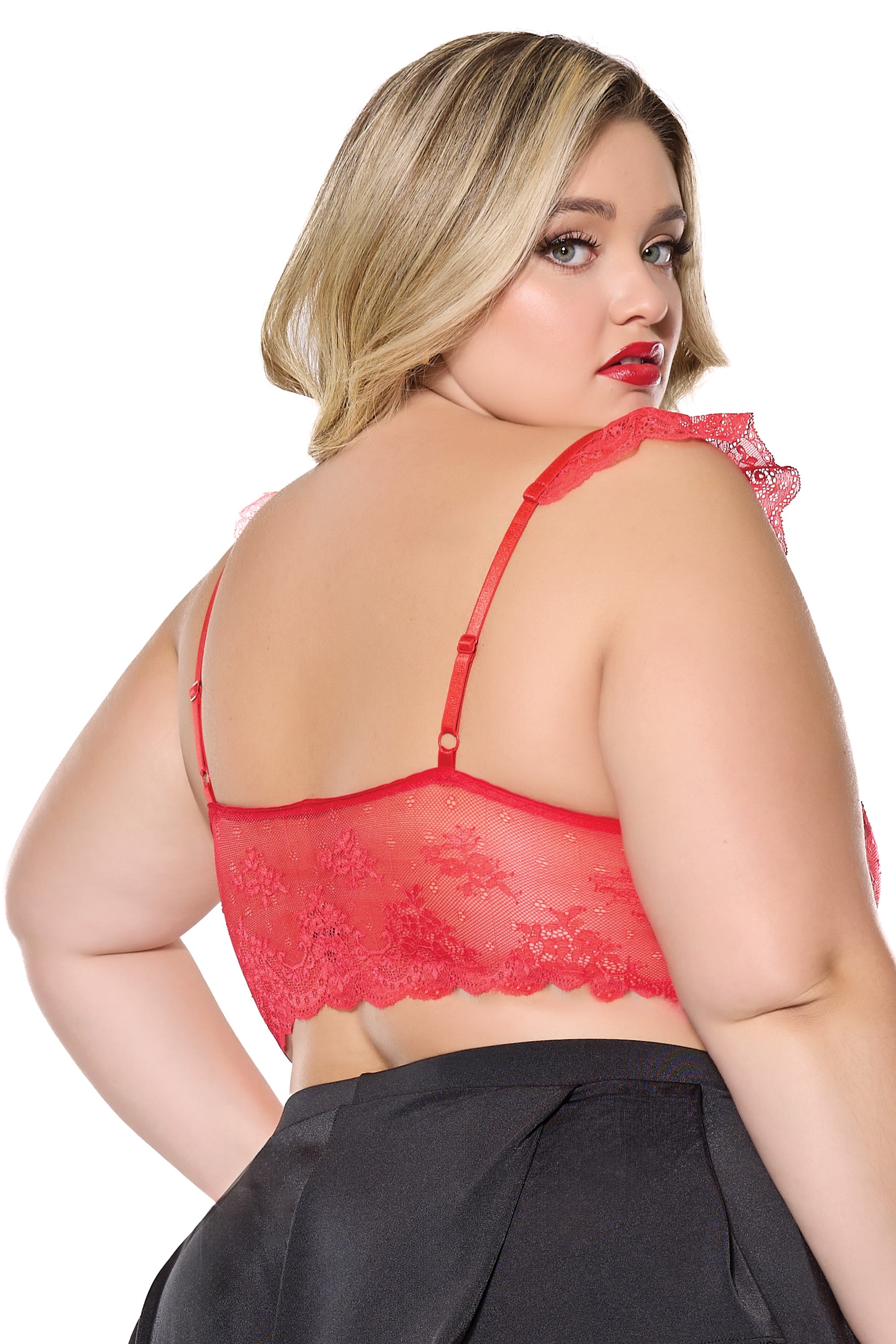 Collection of 24321 - Bralette - Red in a gallery layout