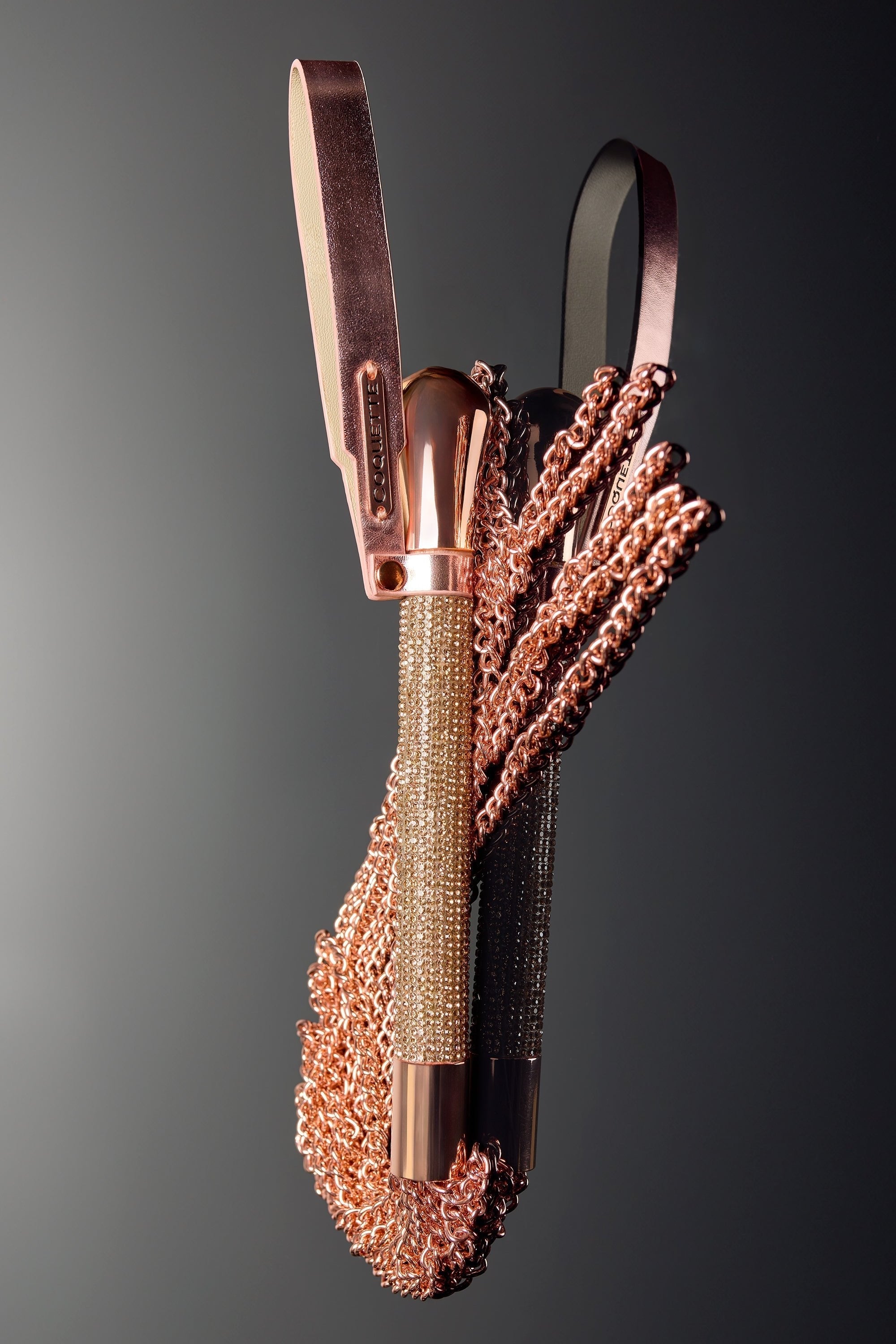 Collection of Rhinestone & Chain Whip in a gallery layout