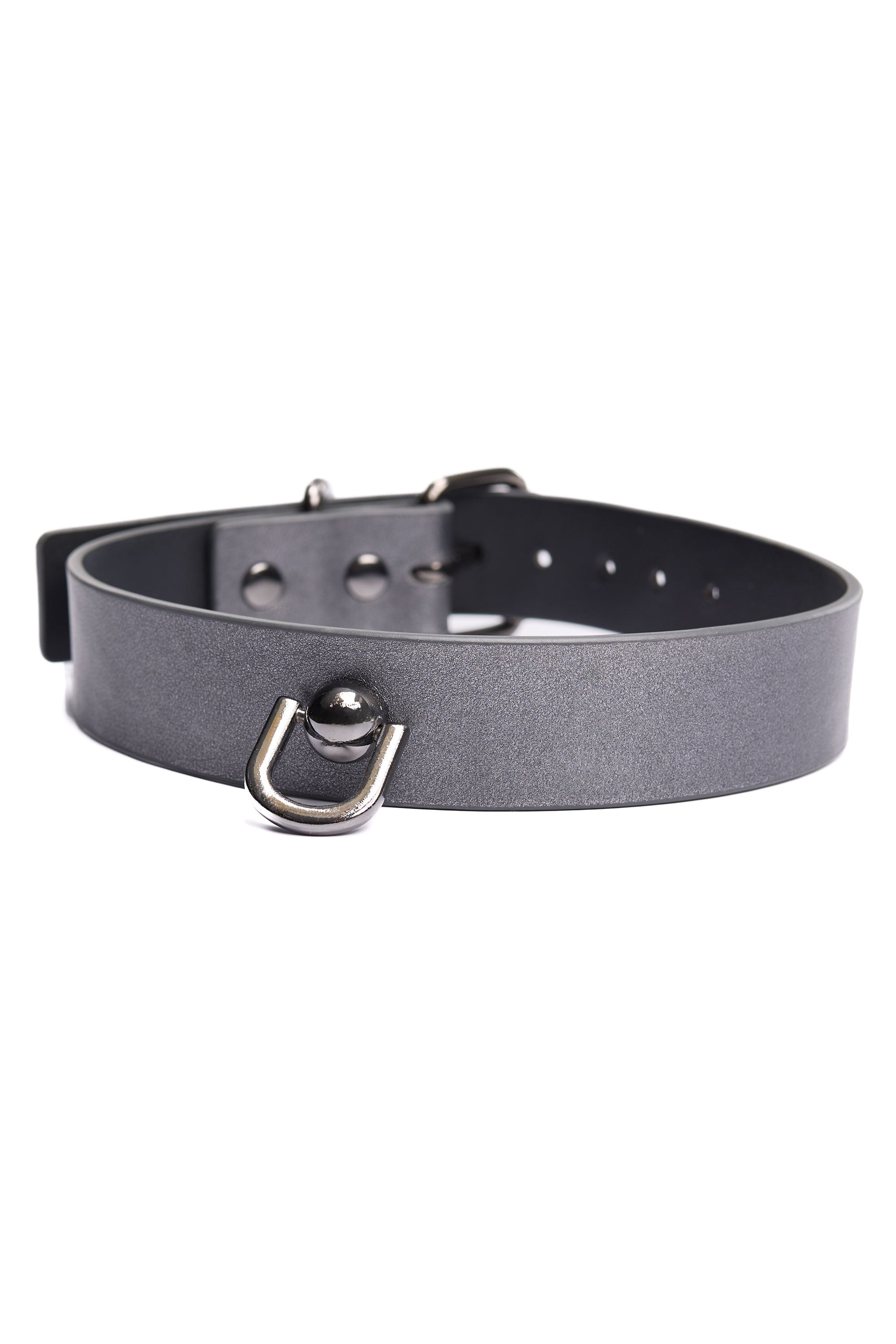 Collection of Gunmetal Glam Collar & Leash in a gallery layout