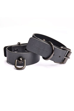 Collection of Gunmetal Glam Handcuffs in a gallery layout