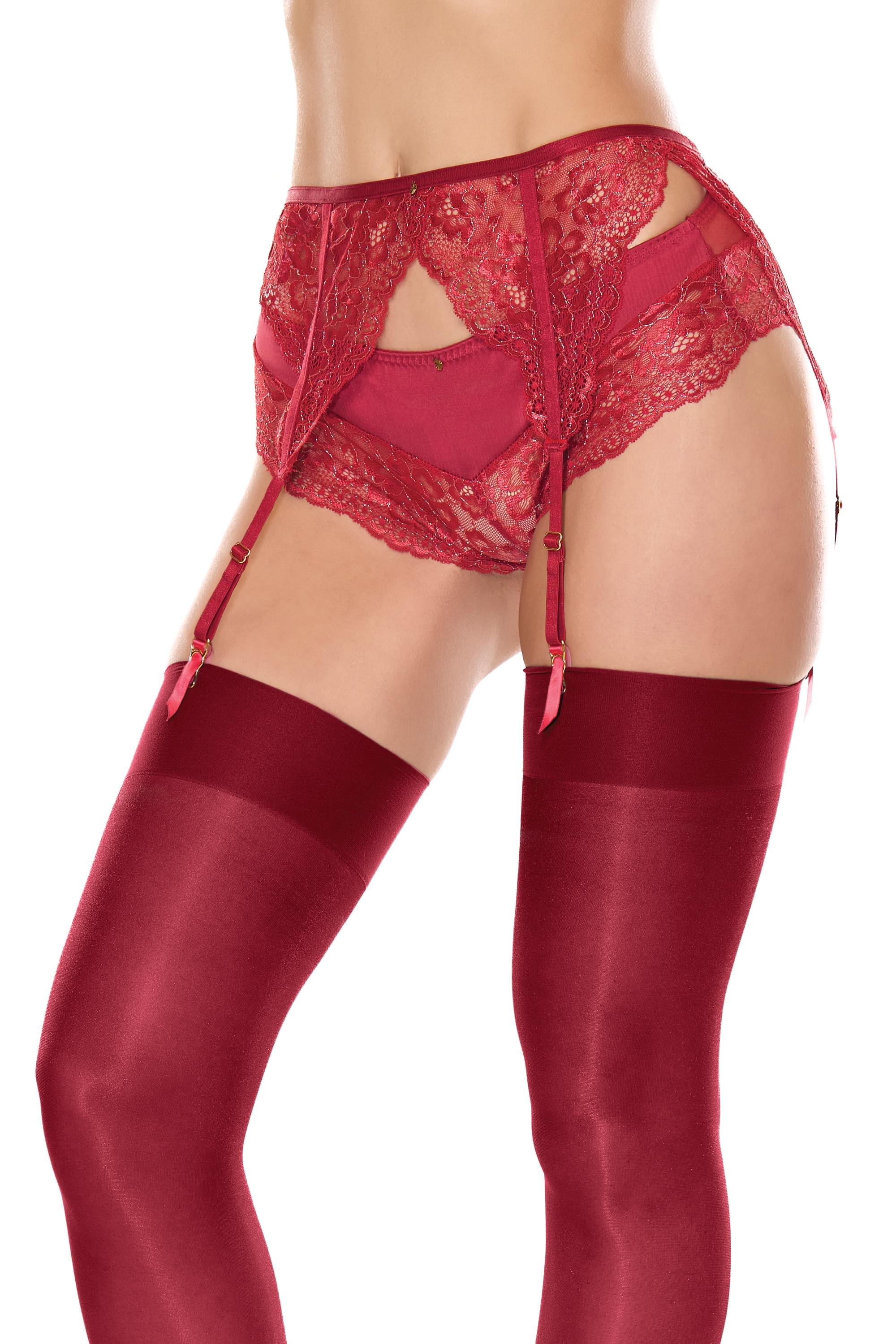Collection of Sparkle & Tease Garter Belt in a gallery layout