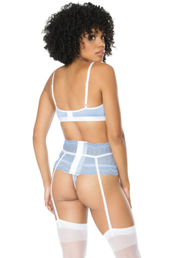 Collection of 21110 - Bra Set - Blue in a gallery layout