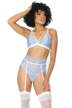 Collection of 21110 - Bra Set - Blue in a gallery layout