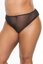 Load image into Gallery viewer, 23132X - Panty - Black - OS/XL
