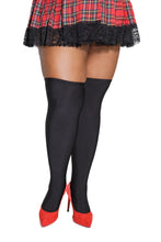 Load image into Gallery viewer, 23338 - Stay Up Stockings - Black

